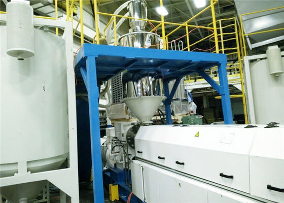 Chiny Wytłaczarka z pojedynczym ślimakiem CE ISO 90mm, Maszyna do recyklingu tworzyw sztucznych do recyklingu dostawca
